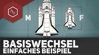 Basiswechsel am einfachen Beispiel  R2 [upl. by Alicec]