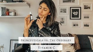 Vitamin C Serum Comparison  Skinceuticals vs The Ordinary [upl. by Stephanie]