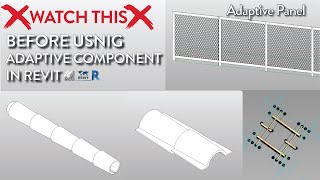 All you need to know about Adaptive component family in Revit [upl. by Haorbed]