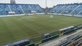 Altura del corte de grama para el juego Honduras vs México [upl. by Frankie]