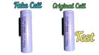 18650 37V 2600 mAh Lithiumion Rechargebal CellOriginal Na Copy Chak18650 Battery Capacity Test [upl. by Currier]