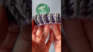 ✨ Brioche 20 TwoColor Magic on Circular Needles [upl. by Attenoj]