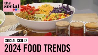 Alissa Steinberg explores 2024 food trends  The Social [upl. by Ahseina]