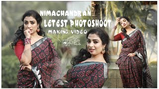 Actress Nimachandran Latest Photoshoot Behind Scenes [upl. by Ynned]