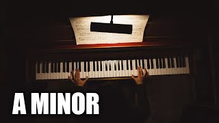 Sad Piano Backing Track A Minor [upl. by Reggie]