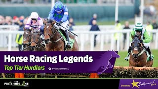 🐴 Horse Racing Legends  Top Tier Hurdlers  Horse Racing [upl. by Lang]