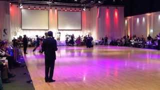 WDC DutchAL DMN 2014  Ballroom National Amateur Apoule finale  Quickstep [upl. by Leoy]