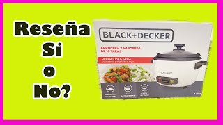 Reseña de Olla Arrocera marca BlackDecker [upl. by Nore]