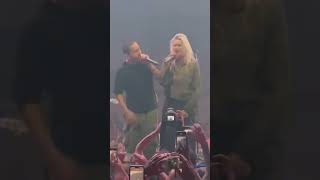 Linkin Park performs “Papercut” with new female vocalist Emily Armstrong [upl. by Ecirtemed]