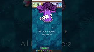 All spore shroom fusion games plantsvszombies halloween music pvz2 [upl. by Annaiviv]