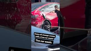 NEVER take a free car wash cars car supercars tesla bmw [upl. by Isidor]