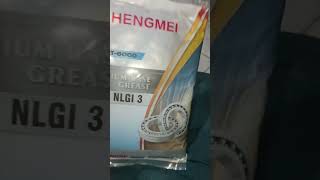 Sinopec ➡️ Hengmei grease 1kg pack automobile subscribemychannel share [upl. by Llenrad959]