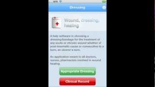 Nursing Care Nurse Bandage Dressing Wound healing Smartphone iPhone [upl. by Htebaile]