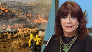 Ludovica Squirru habló del drama de los incendios en Córdoba y aseguró quotSON INTENCIONALESquot [upl. by Ettennor]