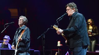 Eric Clapton w Robbie Robertson  Further On Up The Road  RRHOF 2000 [upl. by Eiuqnom]