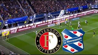 Feyenoord 30 SC Heerenveen Live Match Samenvatting  Eredivisie 20242025 [upl. by Canfield]