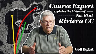 Why Riviera CCs Drivable 10th Hole Still Tricks Tour Players  The Hole At  Golf Digest [upl. by Lucey]