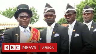 Ghanas dancing pallbearers life after becoming THE meme of Covid19  BBC Africa [upl. by Felton]