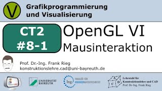 CTIIOpenGL VI  Mausinteraktion [upl. by Ahcila218]