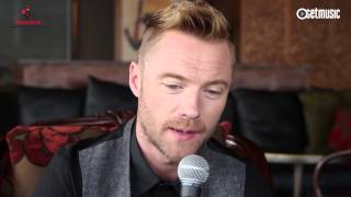 Ronan Keating talks about Fires Boy Bands amp Trackies Getmusic Interview [upl. by Nostrebor]