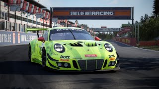 Porsche 991 GT3 R at Zolder  Assetto Corsa Competizione [upl. by Kei]