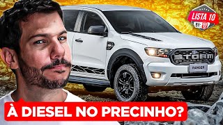 10 CAMINHONETES A DIESEL BOAS E BARATAS [upl. by Arney]