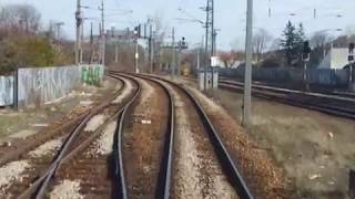 ÖBB Vorortelinie Führerstandsvideo mit Rh4024 S45 Wien Hütteldorf  Wien Handelskai [upl. by Renfred]