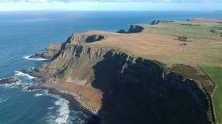 Giants Causeway • Northen Ireland• Drone Aerial View FHD [upl. by Seana]