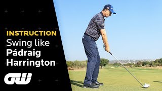 Pádraig Harrington Swing Analysis  Instruction  Golfing World [upl. by Attalie]