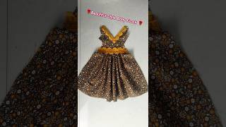 Beautiful Style Baby Frock Design  Baby Frock cutting  shorts Muskanstyle [upl. by Ahearn]