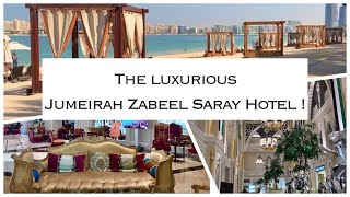 Glimpse of a palace like hotelJumeirah Zabeel Saray HotelPalm JumeirahDubai [upl. by Nibbor]