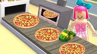 Roblox OPENING A 1000000 DOLLAR PIZZA FACTORY [upl. by Enaelem65]