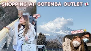 SHOPPING AT GOTEMBA OUTLET JAPAN 🇯🇵 NAGKAMALI NG BUS STOP 🤣  JOYCE YABUT [upl. by Sivle]