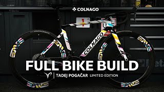 Full Bike Built Colnago V4Rs Tadej  the bike for the World Championships in Zurich [upl. by Yasmine965]