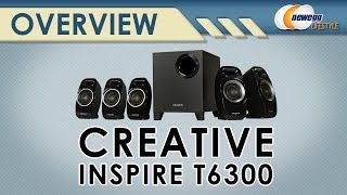 Creative 51MF4115AA002 Creative Inspire T6300 51 Speaker System Overview  Newegg Lifestyle [upl. by Ennaxor]