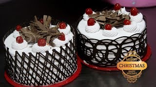 Amazing CHRISTMAS CAKES Special Delicious Black Forest Cake Decoration  MERRY CHRISTMAS [upl. by Armstrong]