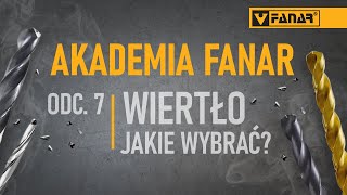 JAKIE WIERTŁO WYBRAĆ WIERCENIE OTWORÓW POD GWINTY  AKADEMIA FANAR  ODC 7 [upl. by Raffin]