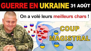 31 août  LÉTAU SE RESSERRE Les Russes senfuient en laissant des chars intacts derrière eux [upl. by Eben]