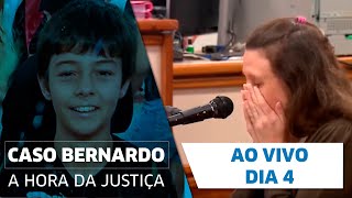 AO VIVO  Julgamento Caso Bernardo Dia 4 [upl. by Lozar]