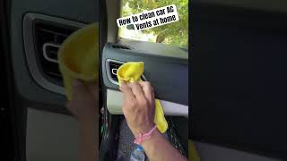 How To Clean Car AC Vents At Home shorts [upl. by Jerroll]