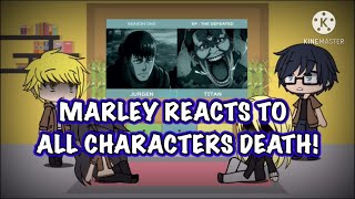 Marley Reacts to All Characters Death [upl. by Logan]