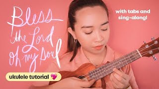 10000 Reasons Matt Redman Ukulele Tutorial [upl. by Claudina2]