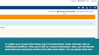 PowerSchool Training Videos Updating Contact Information [upl. by Leanna]