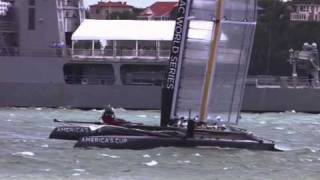 ORACLE Racing  Round Rangitoto on Anniversary Day [upl. by Penrod872]