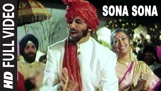 Sona Sona Full Video Song  Major Saab  Anand Raj AnandAmitabh BachchanAjay DevgnSonali Bendre [upl. by Enilec392]