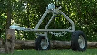 Strongway ATV Log Skidding Arch  1000Lb Capacity  18In Diameter  51962STR  Features [upl. by East856]