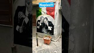 The streets of Naples are a must see 👀 love football napoli italy travelvlog naples travel [upl. by Anneirda]