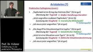 Praktische Philosophie 5a Tugendethik  Aristoteles 2 [upl. by Minda]