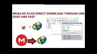 How to download mega files from IDM [upl. by Littman]