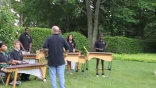 Student Annual VI Bridgehampton High School Marimba Band 2013 [upl. by Crosby667]